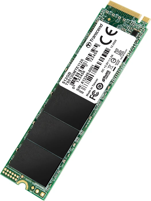 Transcend MTE112S SSD 512GB, M.2 2280 / M-Key / PCIe 3.0 x4