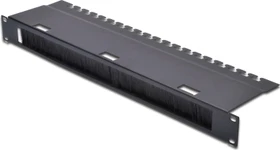 Digitus Durchführungspanel für Netzwerk- und Serverschränke, schwarz