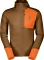 Scott Defined Light Zip Hoodie bread brown/flash orange (Herren) Vorschaubild