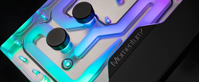 EK Water Blocks Quantum Line EK-Quantum Momentum² ROG Crosshair X670E Hero D-RGB Monoblock, Nickel, Acryl