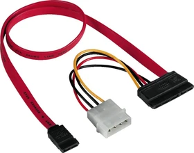 Hama Anschlusskabel Serial ATA mit integrierter Stromversorgung (00034067)