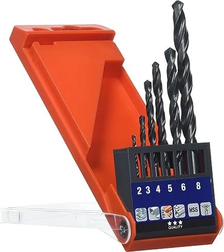 kwb HSS Metallbohrer-Sortiment, 6-tlg.