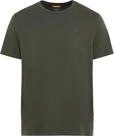 Camel Active Basic Organic Cotton T-Shirt kurzarm grün (Herren)
