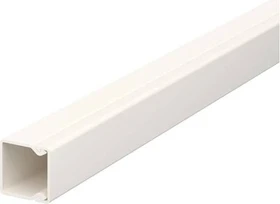 OBO Bettermann WDK20020CW Kabelkanal, 17.5x17.5mm, 2m, cremeweiß