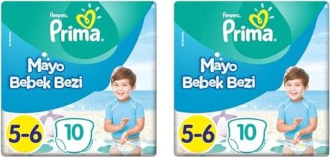 Pampers Splashers Gr.5-6 Einweg-Schwimmwindel, 14+kg, 10 Stück