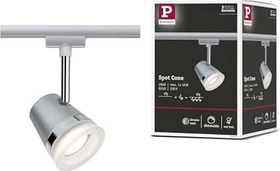 Paulmann URail Cone Schienensystem Spot GU10 chrom matt, 1 Stück