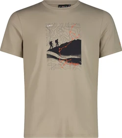 CMP Rundhals Funktionsshirt kurzarm sand (Herren)