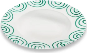 Gmundner Keramik Grüngeflammt Pastateller Gourmet 29cm