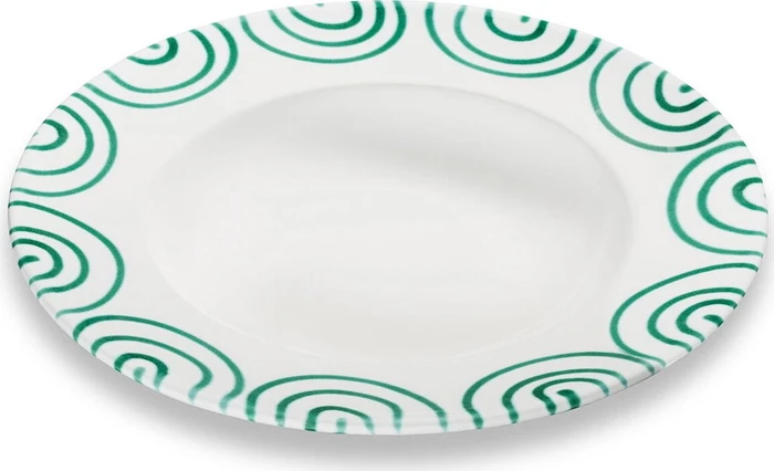 Gmundner Keramik Grüngeflammt Pastateller Gourmet 29cm