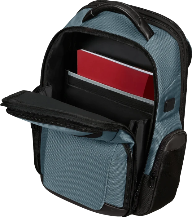 Samsonite Pro-DLX 6, Rucksack, expandable, 15.6", Dusty Blue