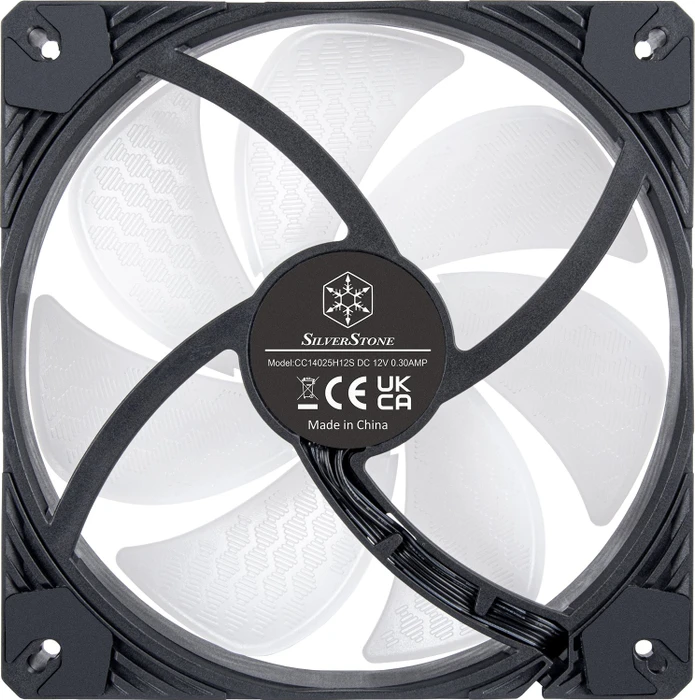 SilverStone Shark Force 140 ARGB, schwarz, 140mm
