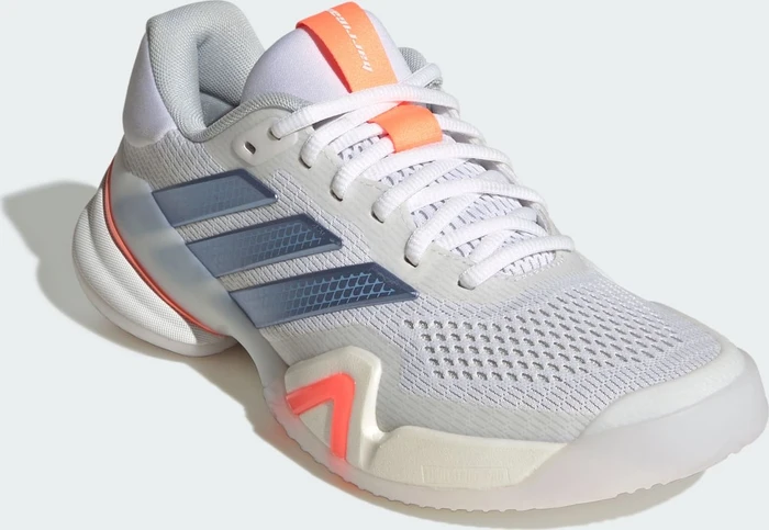 adidas Barricade 14 cloud white/halo blue/beam orange (Damen)
