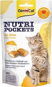 Gimborn GimCat Nutri Pockets - Käse & Taurin, 360g (6x 60g)
