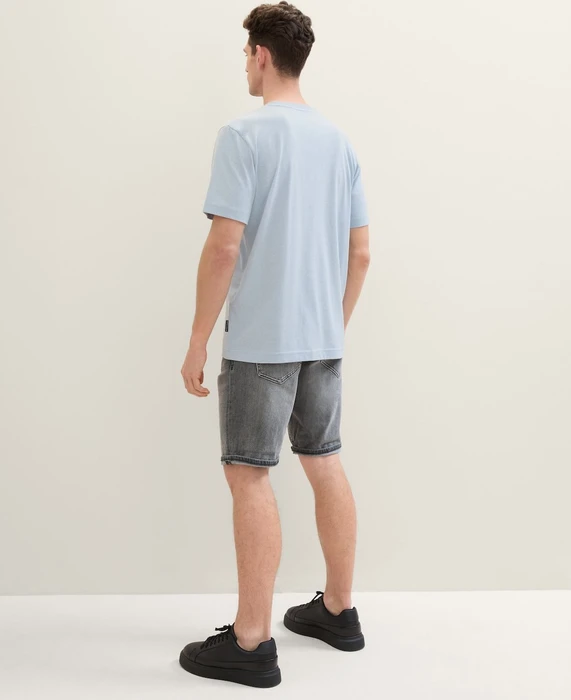 Tom Tailor Josh Jeansshorts Jeans used light stone grey denim (Herren)