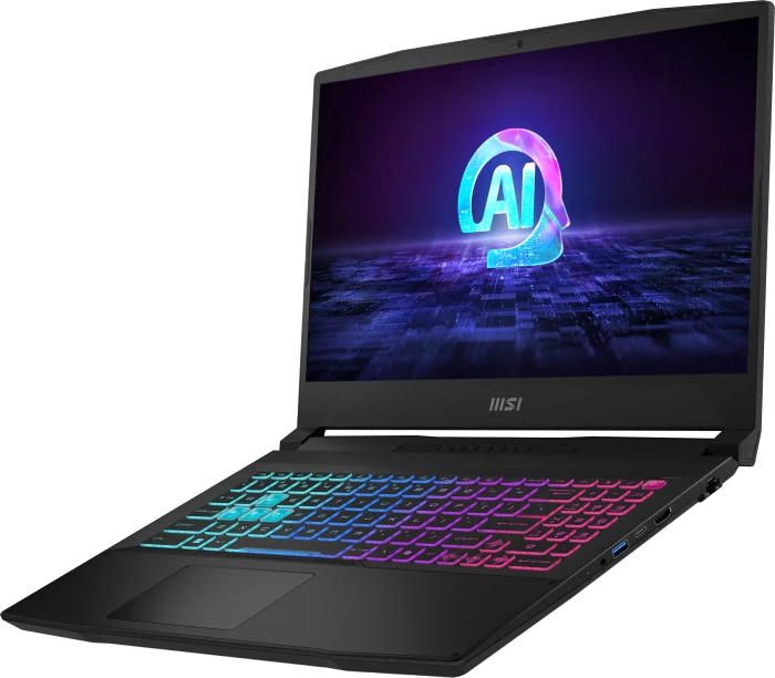 MSI Katana A15 AI B8VG-451, Black, Ryzen 7 8845HS, 16GB RAM, 512GB SSD, GeForce RTX 4060, DE