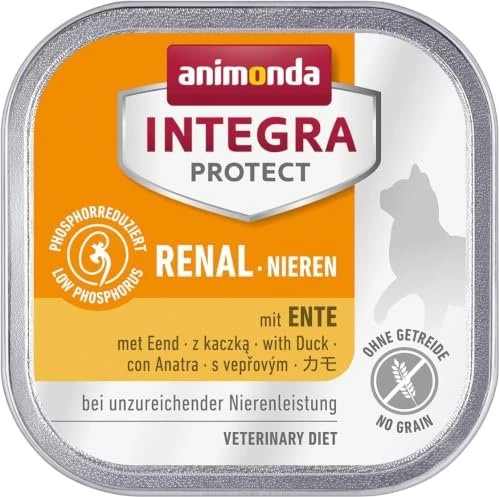 animonda Integra Protect Nieren mit Ente, 1.60kg (16x 100g)