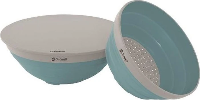 Outwell Collaps Sieb und Schüssel classic blue