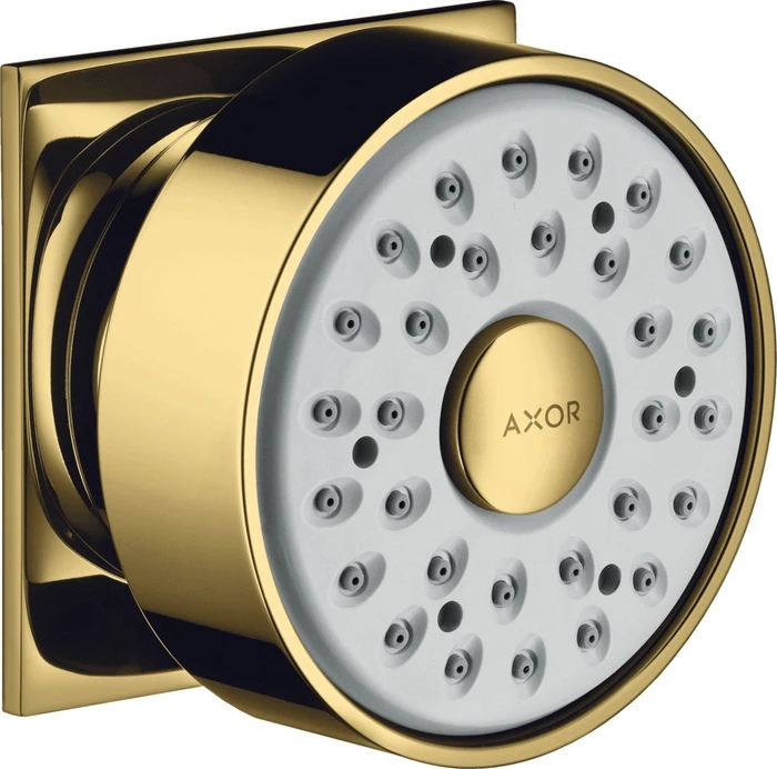Hansgrohe Axor Seitenbrause eckig 1jet polished goldoptik
