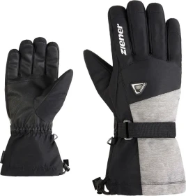 Ziener Gentiano AS Skihandschuhe schwarz/weiß