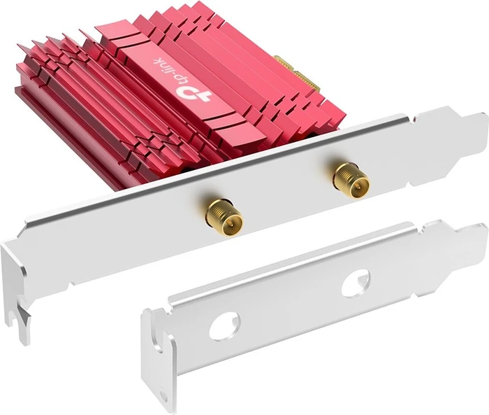 TP-Link AXE5400, 2.4GHz/5GHz/6GHz WLAN, Bluetooth 5.0 LE, PCIe x1