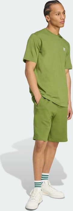 adidas Trefoil Essentials T-Shirt kurzarm tech olive (Herren)