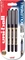 Uni-Ball Eye Broad UB-150-10 Tintenroller (Mine) schwarz/gold, 3er-Pack, Blister Vorschaubild