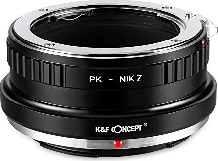 K&F Concept Adapter für Pentax K Objektiv auf Nikon Z