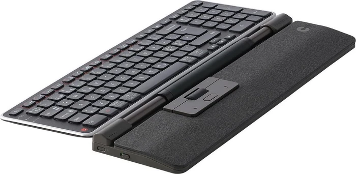 Contour Design RollerMouse Pro Wired Slim Wrist, Stoff dunkelgrau, USB