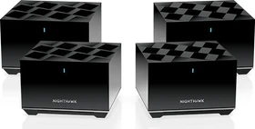 Netgear Nighthawk Mesh Wi-Fi 6 System MK83, AX3600, Router und 3x Repeater Set, 4er-Bundle (MK84-100PES / MK84-100UKS)