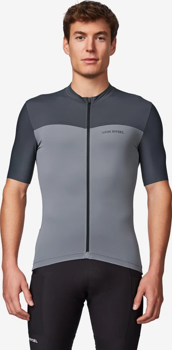 Decathlon Van Rysel Sommer Slimfit Endurance Trikot kurzarm grau (Herren)
