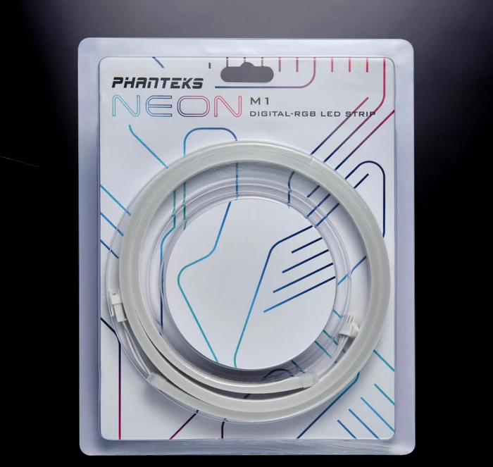 Phanteks Digital RGB Neon LED Kit, White, ARGB beleuchtet, 1m, weiß