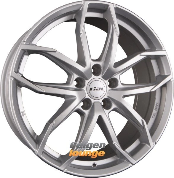 rial Lucca 8.0x19 5/112 ET45 silber