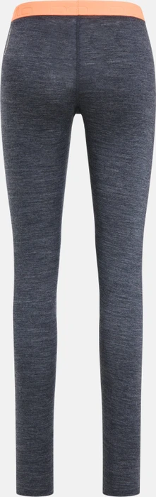 Odlo Natural Performance Wool 150 Base Layer Hose lang india ink melange/live wire (Damen)