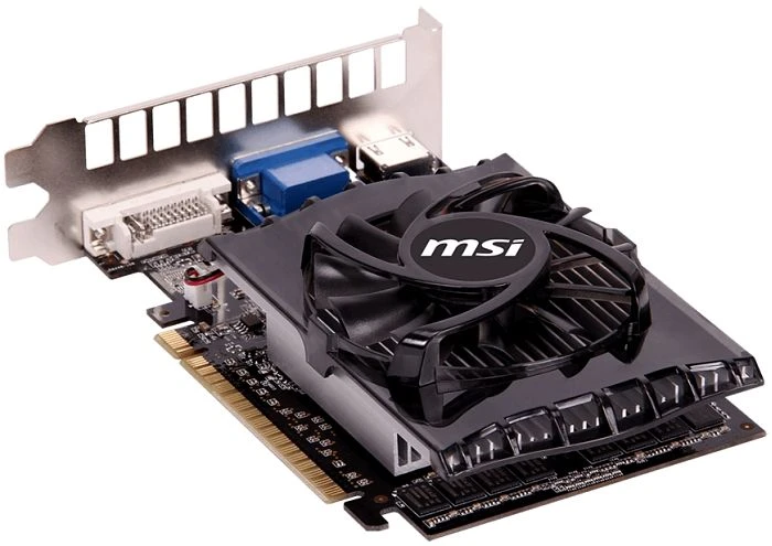 MSI GeForce GT 730, N730-4GD3, 4GB DDR3, VGA, DVI, HDMI