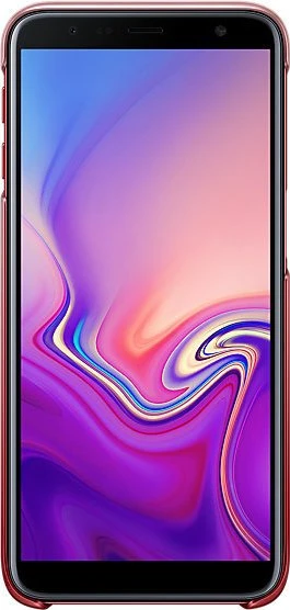 Samsung Gradation Cover für Galaxy J6+ rot