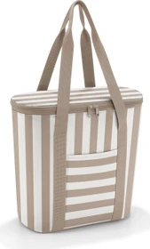 Reisenthel Thermoshopper Kühltasche summerstripes coffee