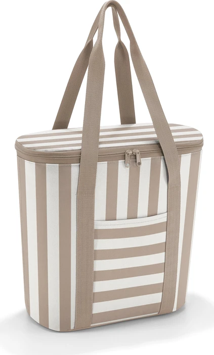 Reisenthel Thermoshopper Kühltasche summerstripes coffee