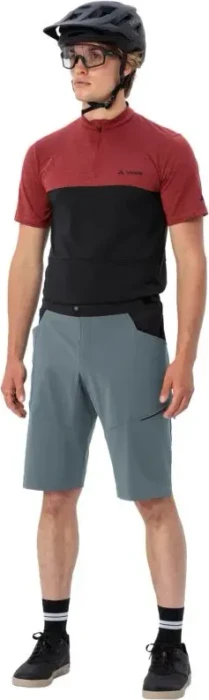 Vaude Qimsa Pro Shorts Fahrradhose kurz heron (Herren)