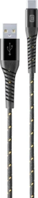 Cellularline Tetraforce Cable USB-A/USB-C 1.2m schwarz
