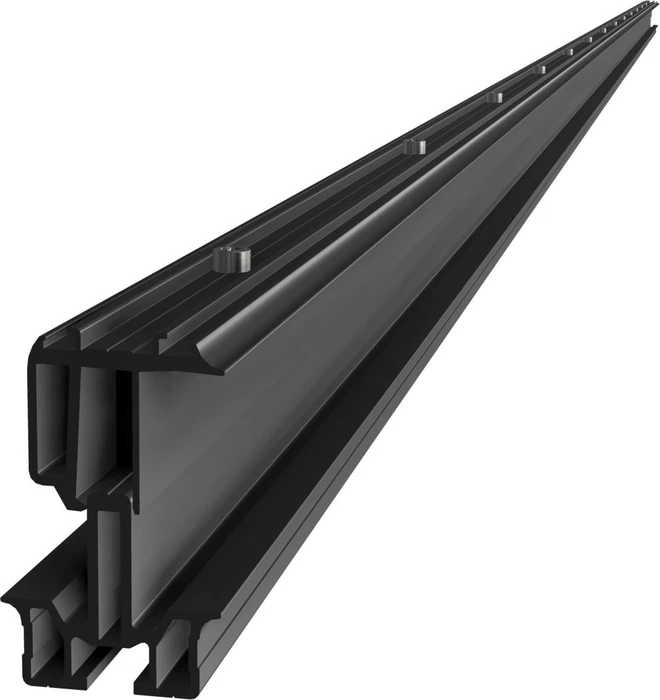 SL Rack Fassadensystem oben 4575mm schwarz eloxiert