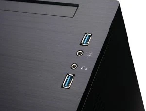 SilverStone Sugo SG08 schwarz, Mini-ITX, 600W ATX