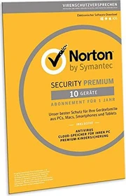 NortonLifeLock Norton Security Premium 2019, 10 User, PKC (deutsch) (Multi-Device) (21380116)