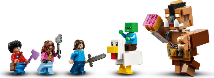 LEGO Minecraft - Waldanwesen mit Boxring