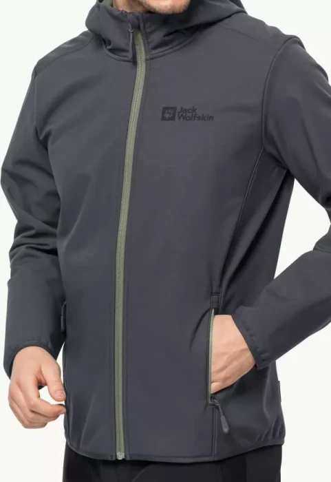Jack Wolfskin Bornberg Hoody Funktionsjacke ebony (Herren)