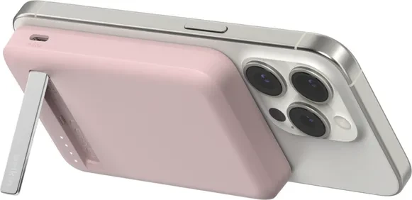 Belkin BoostCharge Pro Magnetische Powerbank mit Qi2 (15W) 5000mAh pink