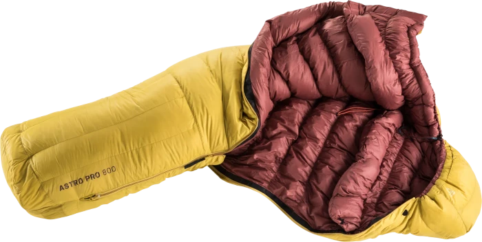 Deuter Astro Pro 800 SL Mumienschlafsack turmeric/redwood (Damen)