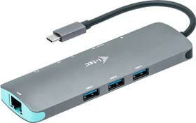 i-tec USB-C Metal Nano Docking Station, USB-C 3.0 [Stecker] (C31NANODOCKLANPD)
