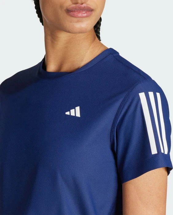adidas Own The Run Laufshirt kurzarm dark blue (Damen)