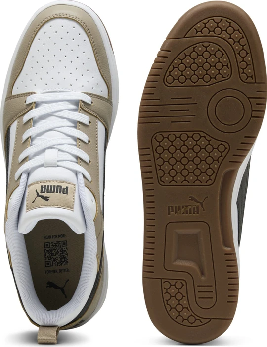 Puma Rebound V6 Low puma white/puma black/ice coffee