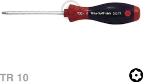 Wiha SoftFinish 362TR Torx BO Schraubendreher, TR10x80mm